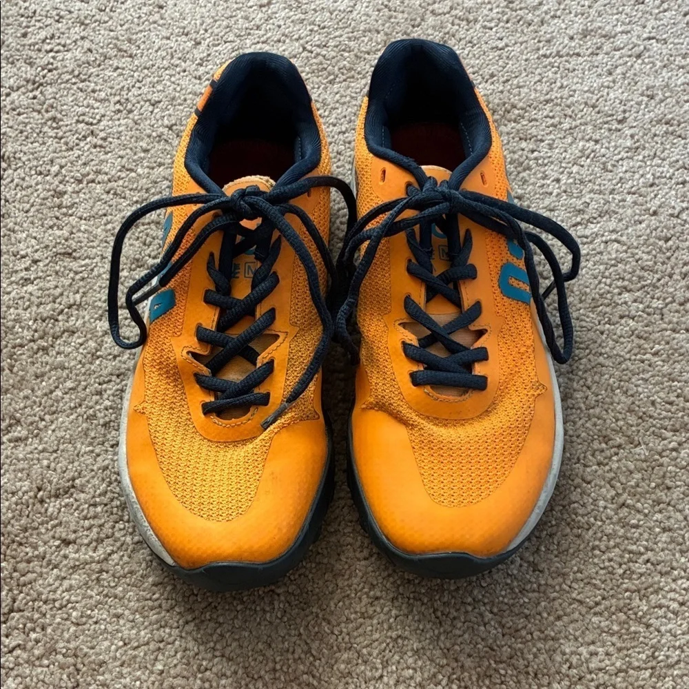 Osaka orange sneakers size 6.5